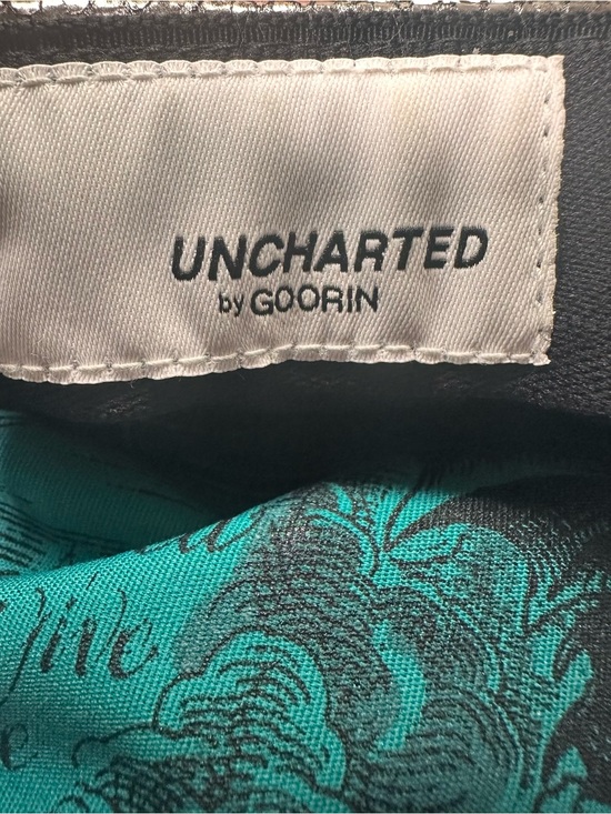 Uncharted by Goorin Bros. Silver Snakeskin Leather Newsboy Hat- RARE! main image 6